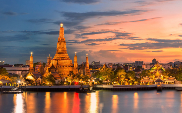 Bay Thẳng Cần Thơ - Bangkok - Pattaya (Khách sạn 3* - Tặng vé xem Siam Niramit Show - Tặng vé xem Siam Niramit Show).