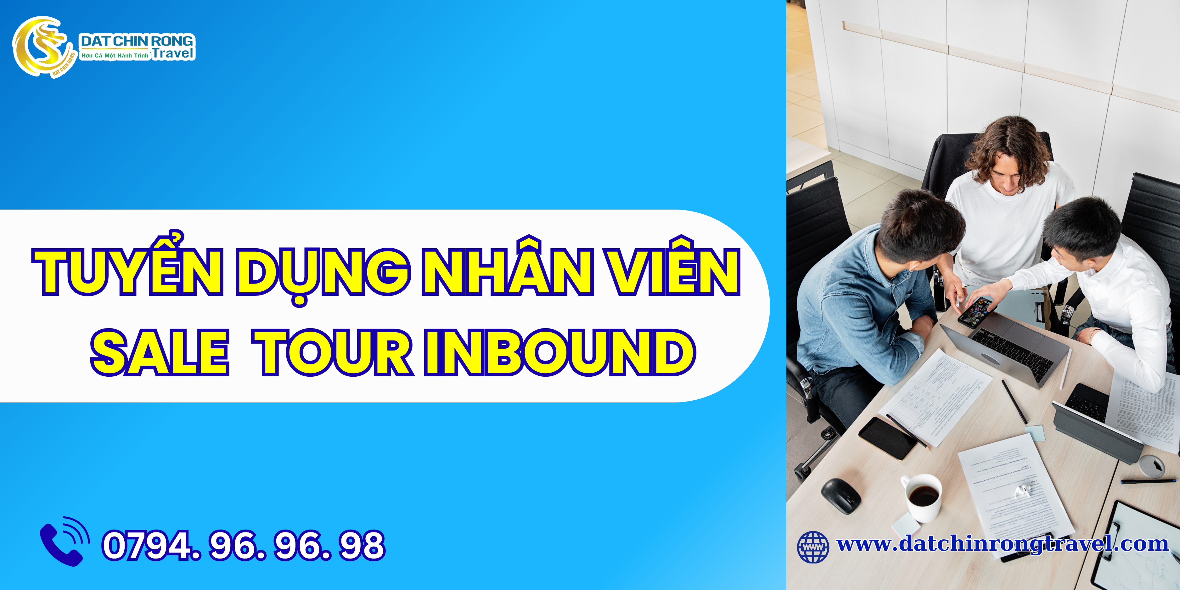TUYỂN DỤNG NHÂN VIÊN SALE TOUR INBOUND