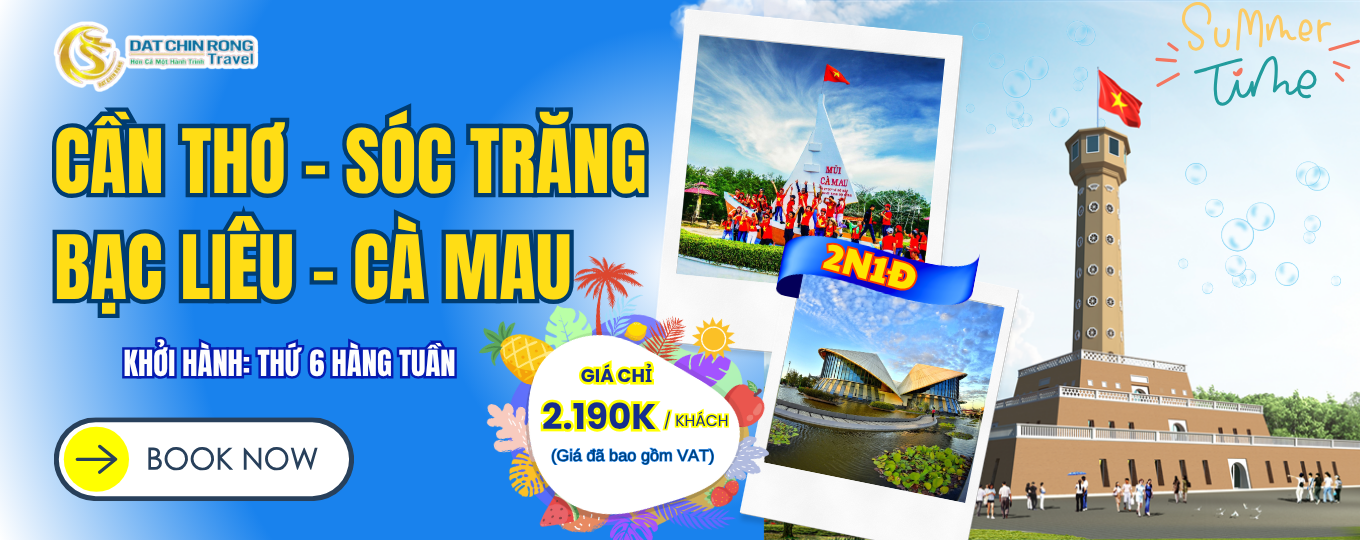 Tour cà mau 2N1Đ