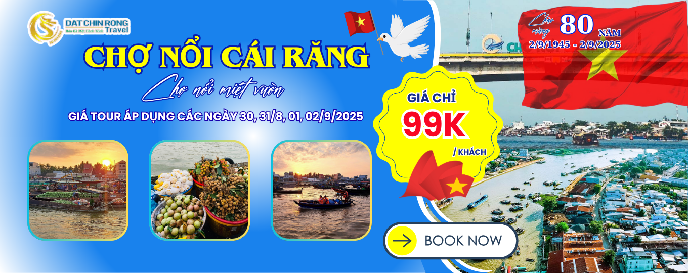 tour chợ nổi cái răng 99k