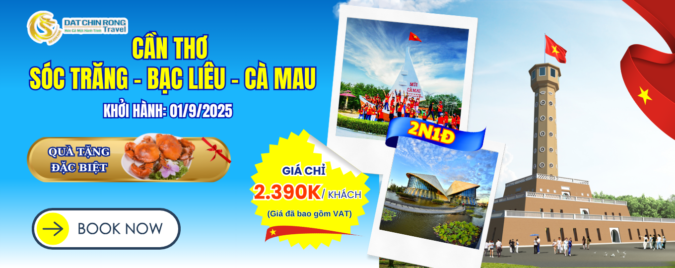 Tour cà mau 2N1Đ