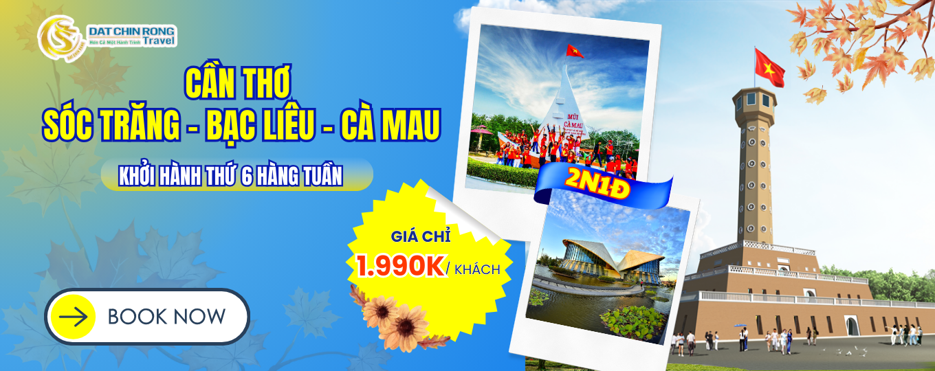 Tour cà mau 2N1Đ
