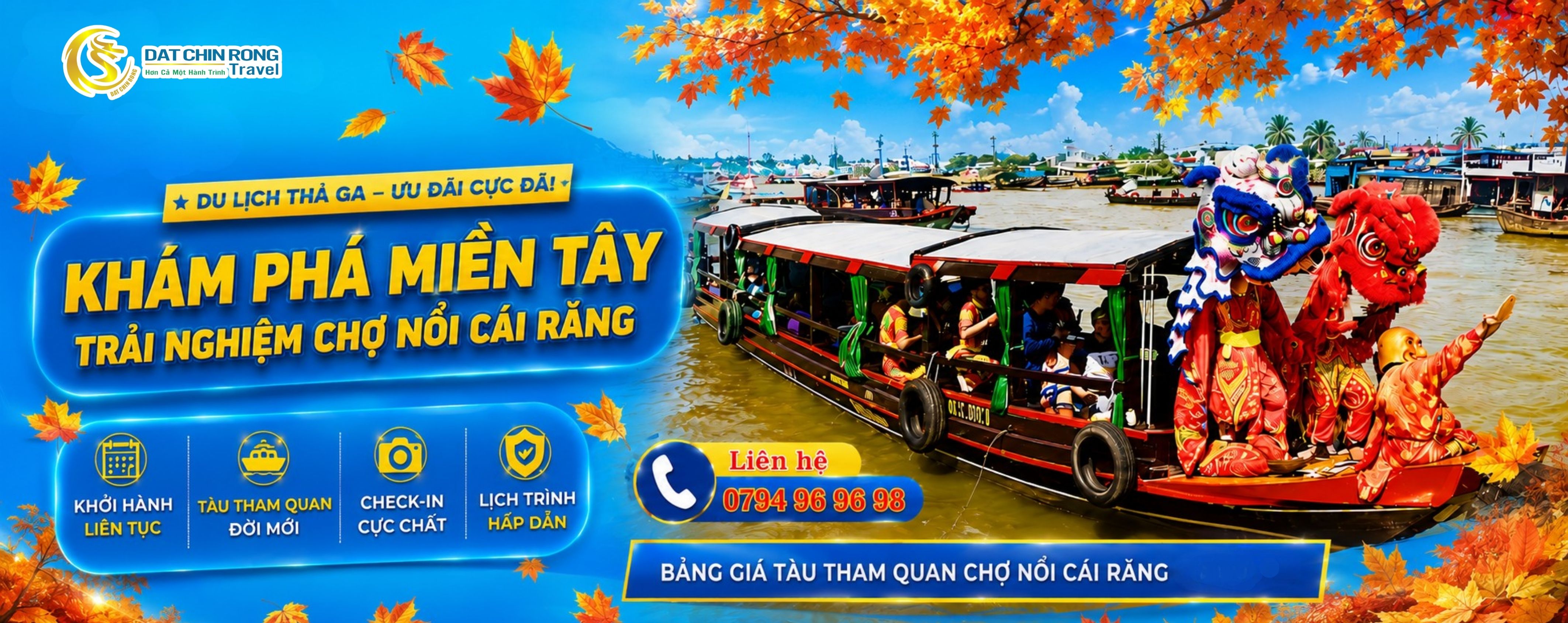 tau tham quan cho noi cai rang